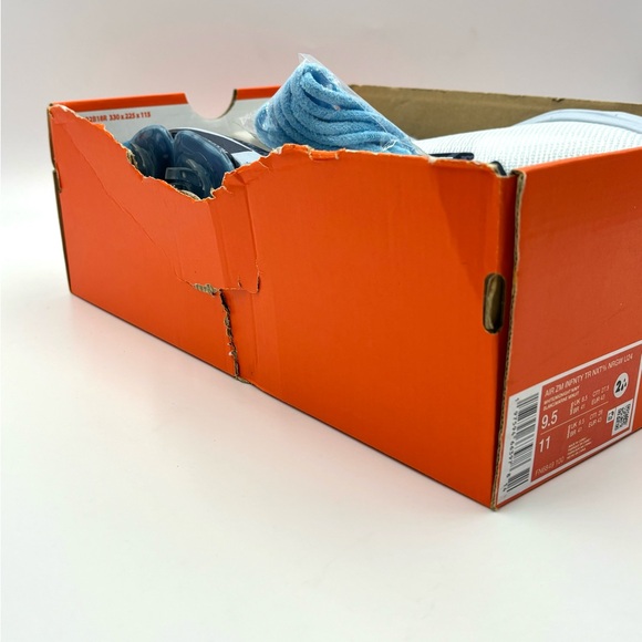 Men's Size 9.5 Wide Nike Air Zoom Infinity Tour NRGW U24 Navy White FN6849-100 - Picture 14 of 14